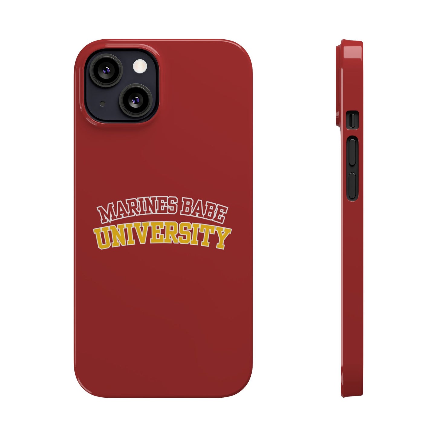 MARINES BABE UNIVERSITY SLIM PHONE CASE