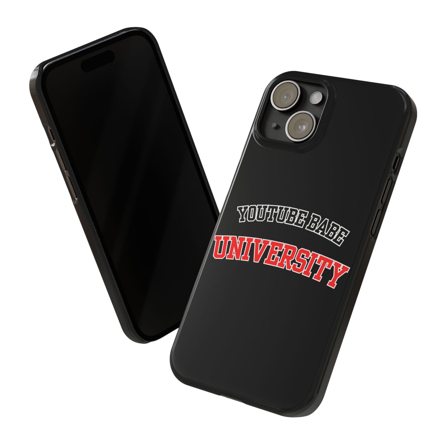 YouTube BABE UNIVERSITY SLIM PHONE CASE