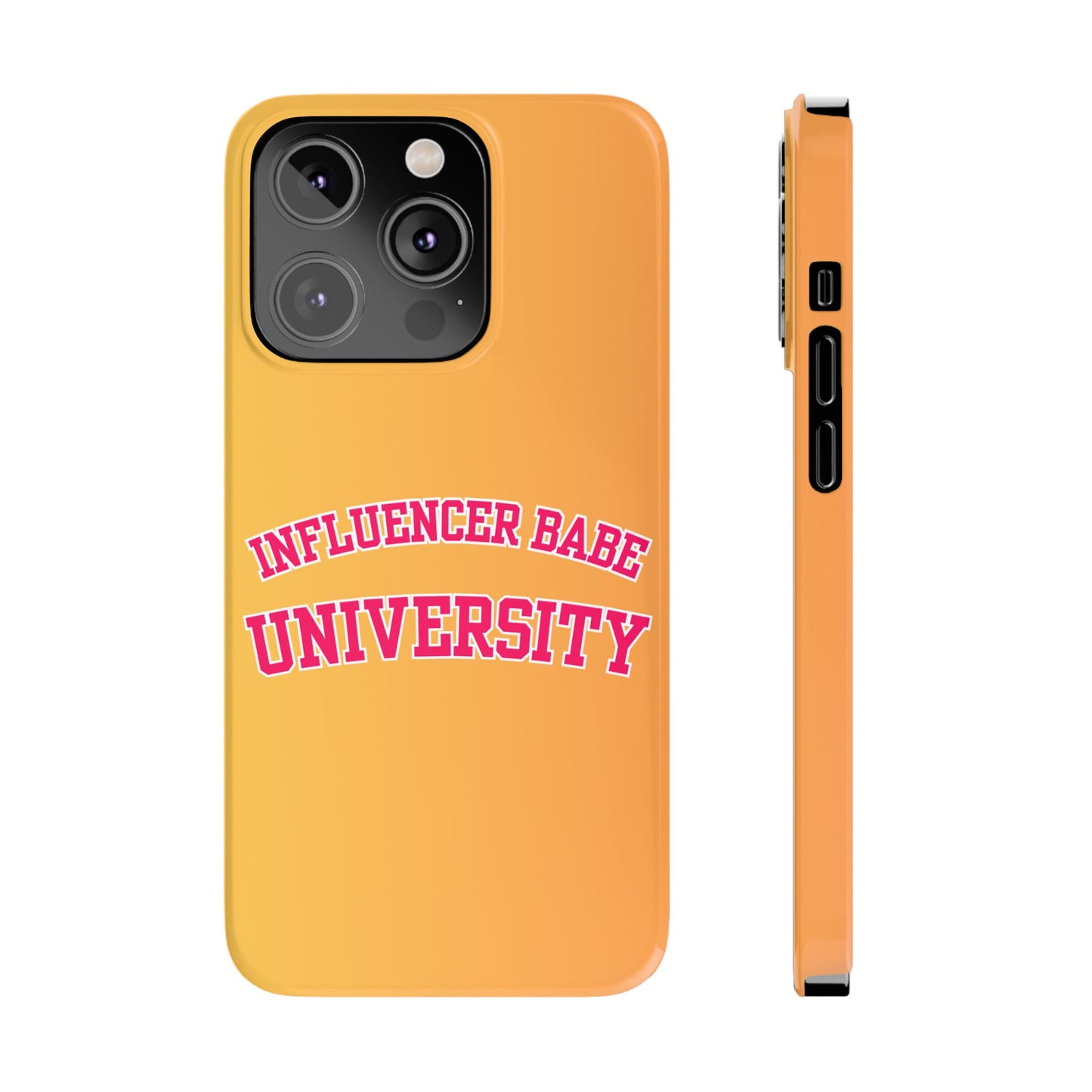 Influencer BABE UNIVERSITY SLIM PHONE CASE
