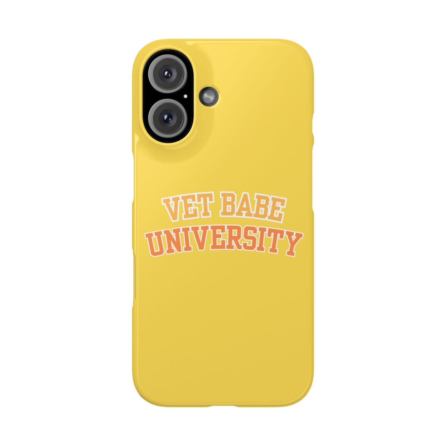 VET BABE UNIVERSITY SLIM PHONE CASE