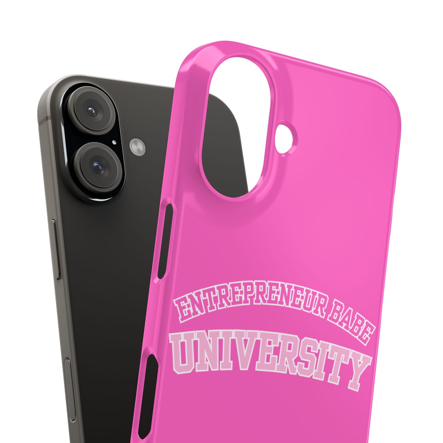 ENTREPRENEUR BABE UNIVERSITY SLIM PHONE CASE