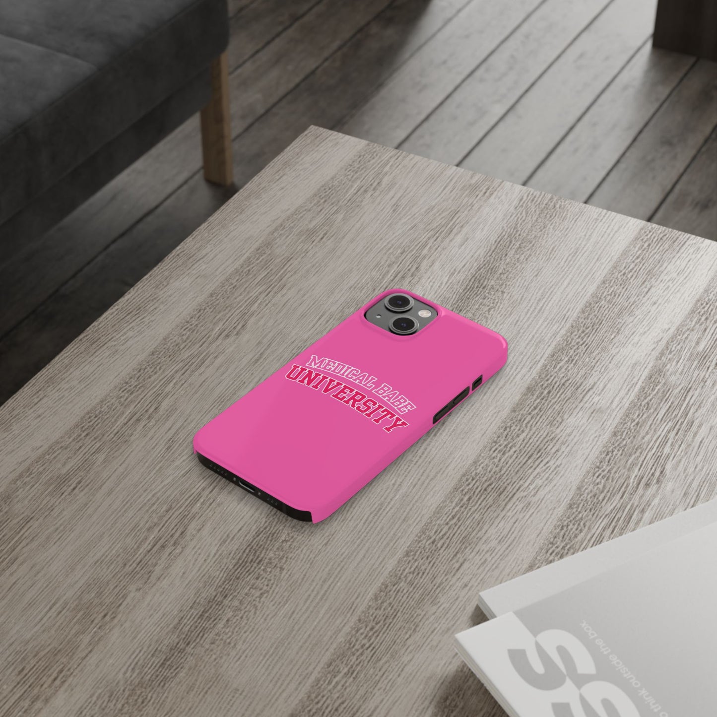 MEDICAL BABE UNIVERSITY SLIM PHONE CASE