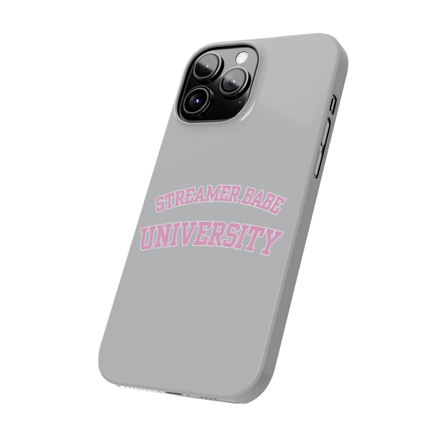 Streamer BABE UNIVERSITY SLIM PHONE CASE