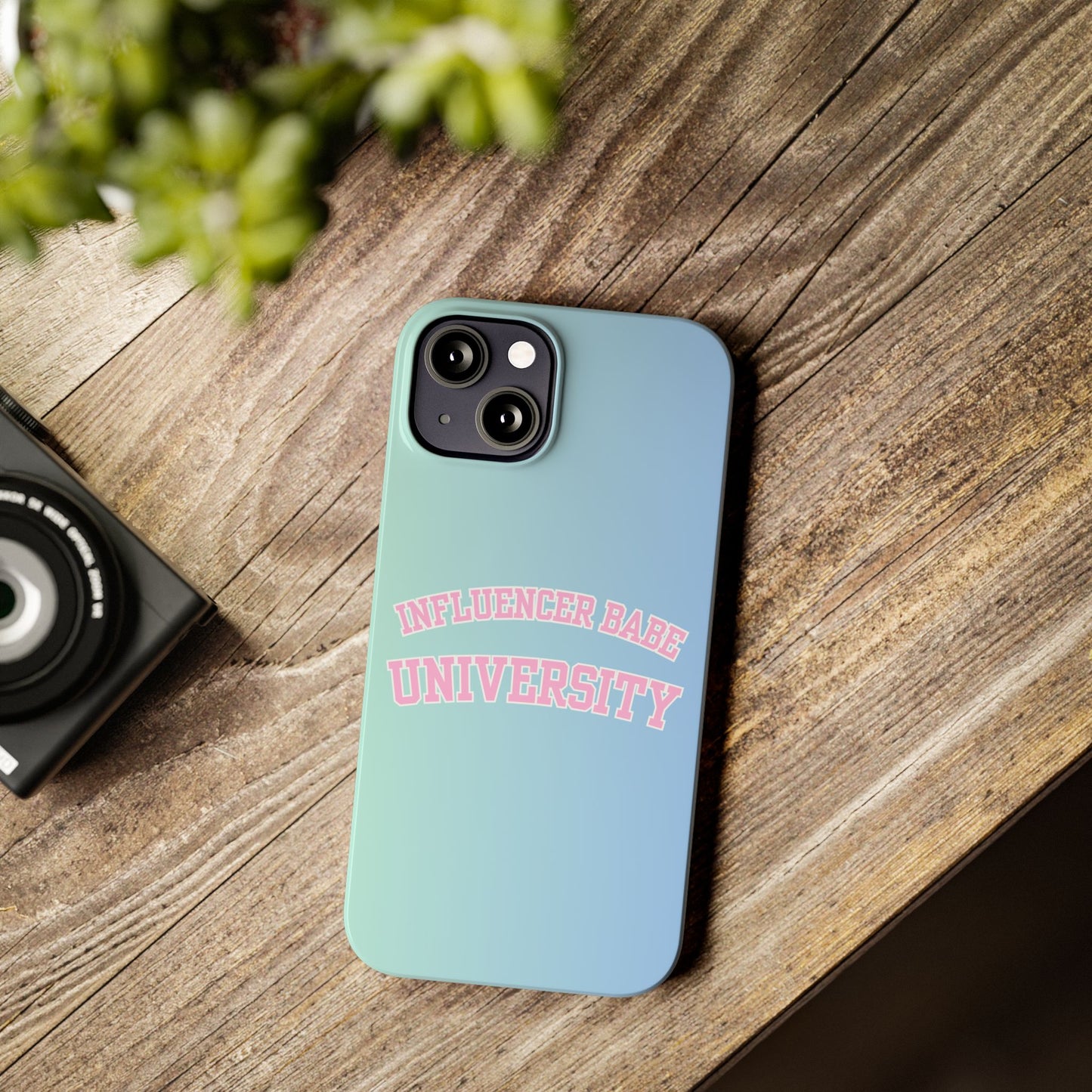 Influencer BABE UNIVERSITY SLIM PHONE CASE