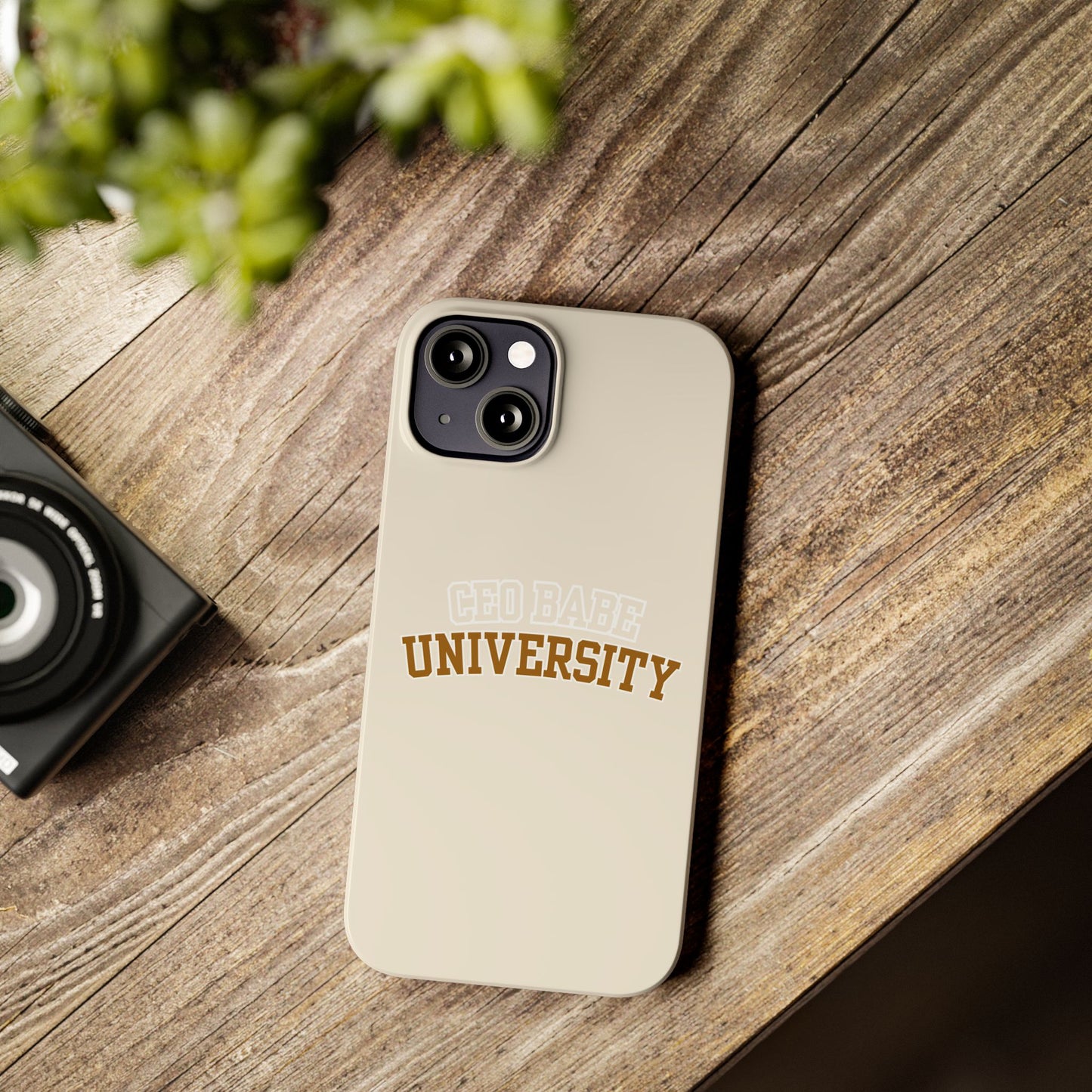CEO BABE UNIVERSITY SLIM PHONE CASE