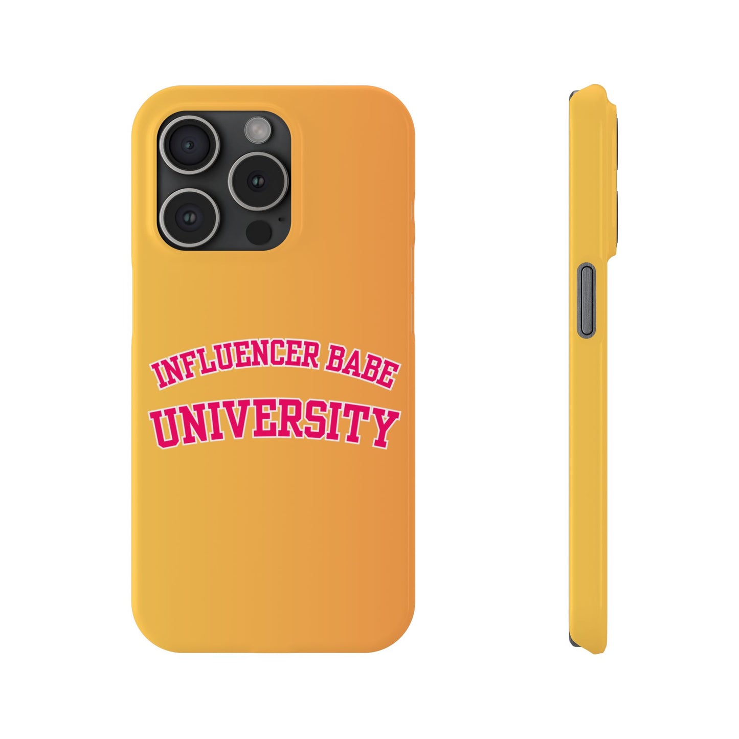 Influencer BABE UNIVERSITY SLIM PHONE CASE