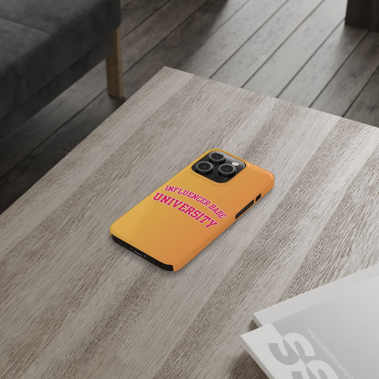 Influencer BABE UNIVERSITY SLIM PHONE CASE
