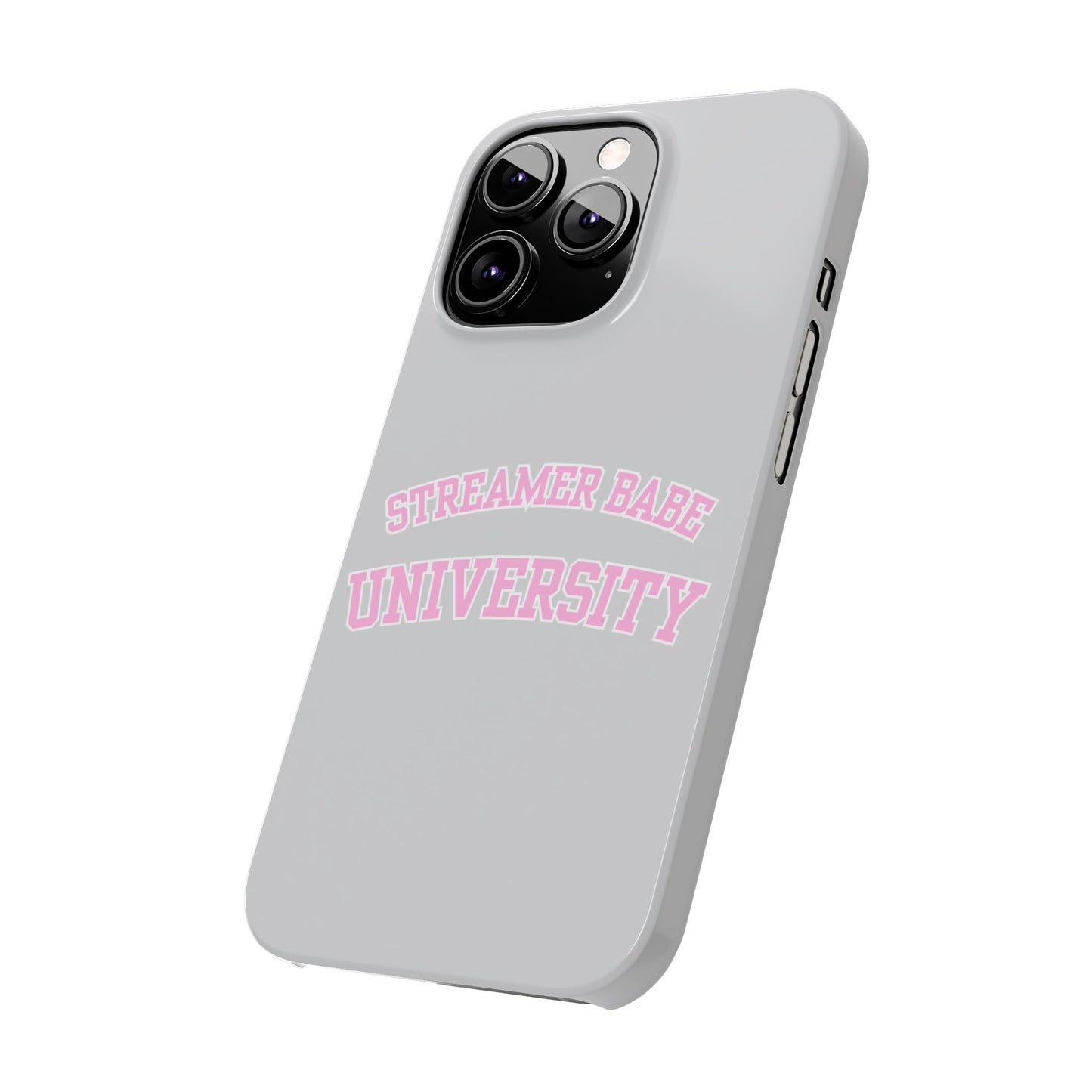Streamer BABE UNIVERSITY SLIM PHONE CASE