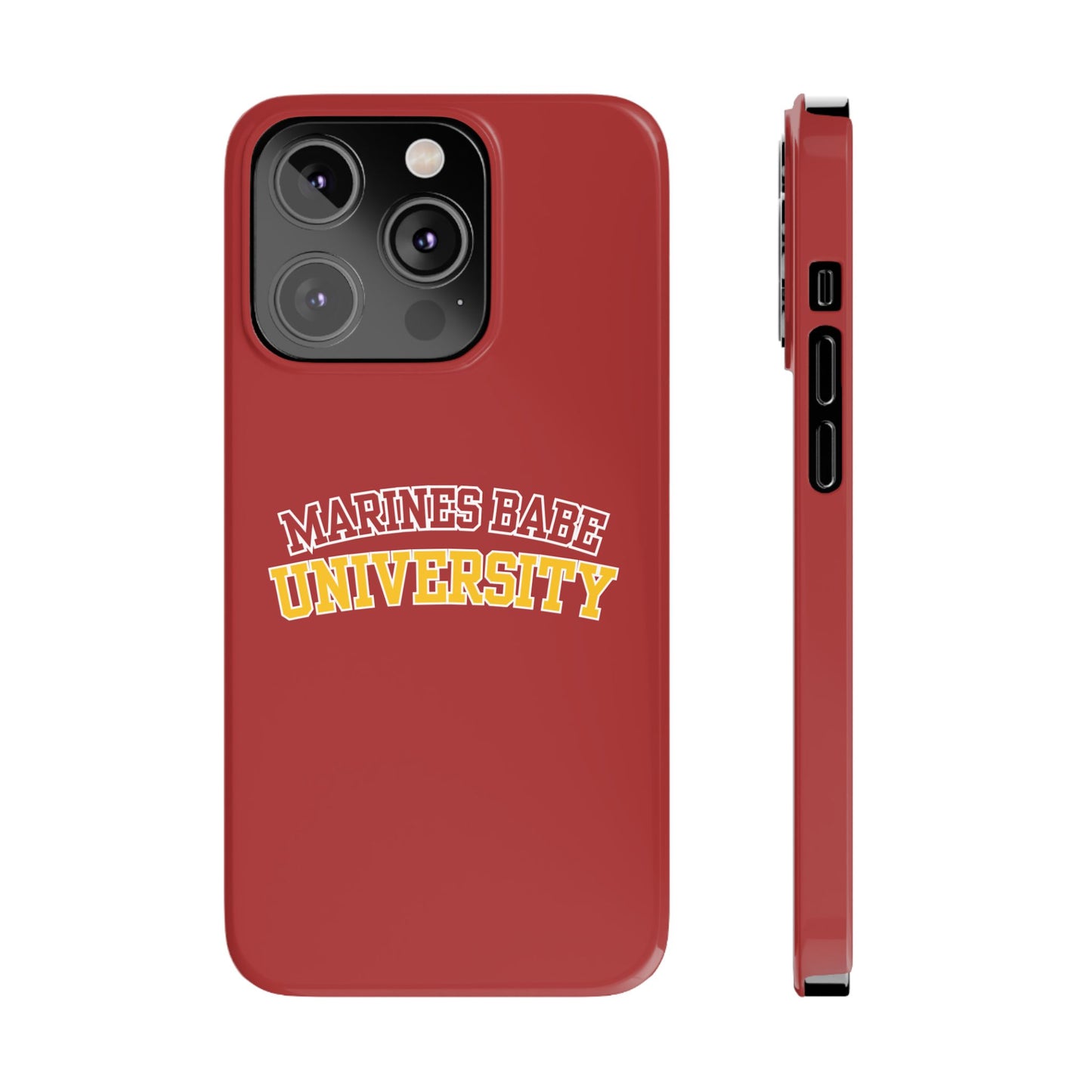 MARINES BABE UNIVERSITY SLIM PHONE CASE