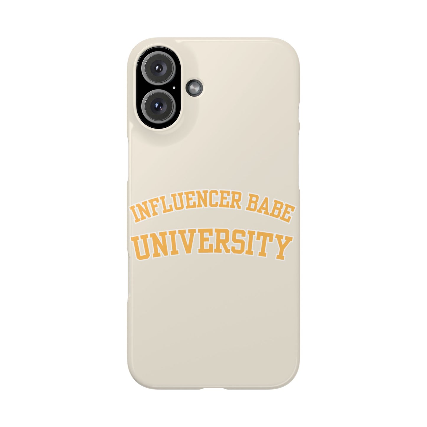 Influencer BABE UNIVERSITY SLIM PHONE CASE