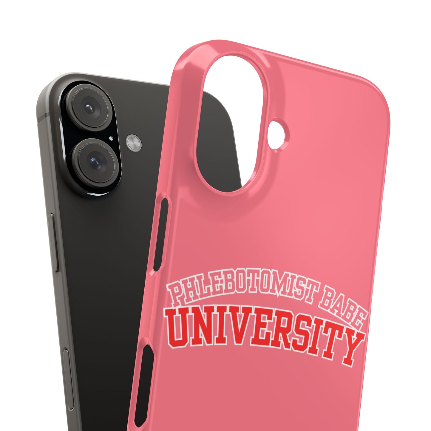 PHLEBOTOMIST BABE UNIVERSITY SLIM PHONE CASE