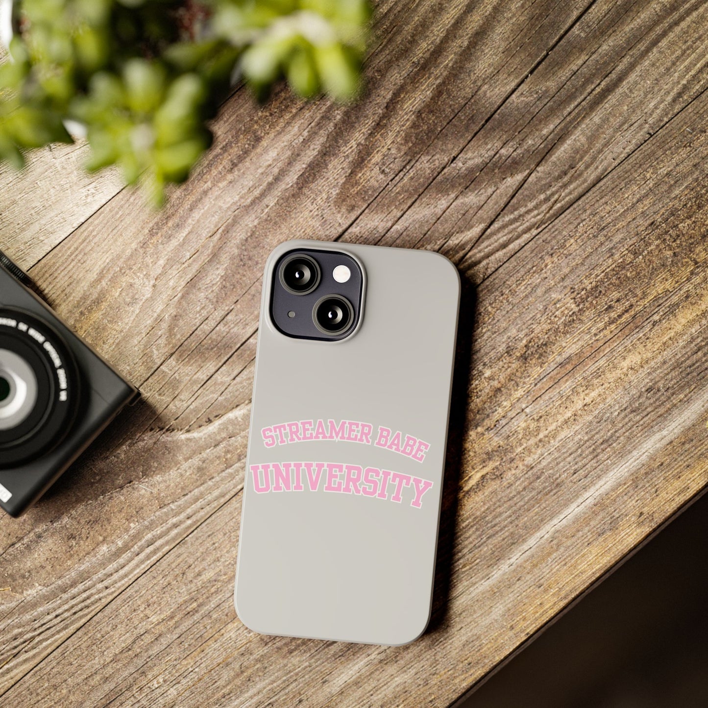 Streamer BABE UNIVERSITY SLIM PHONE CASE
