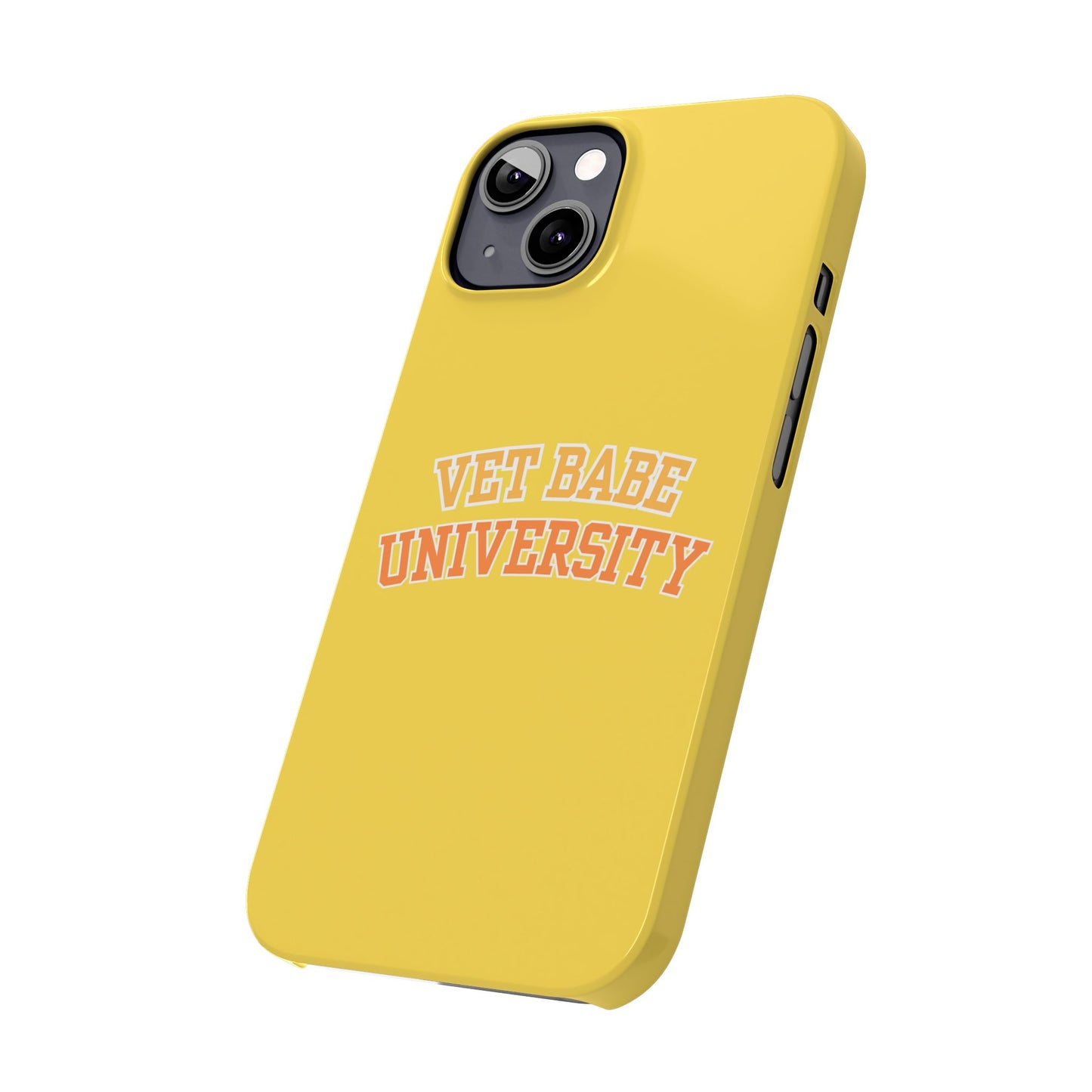 VET BABE UNIVERSITY SLIM PHONE CASE