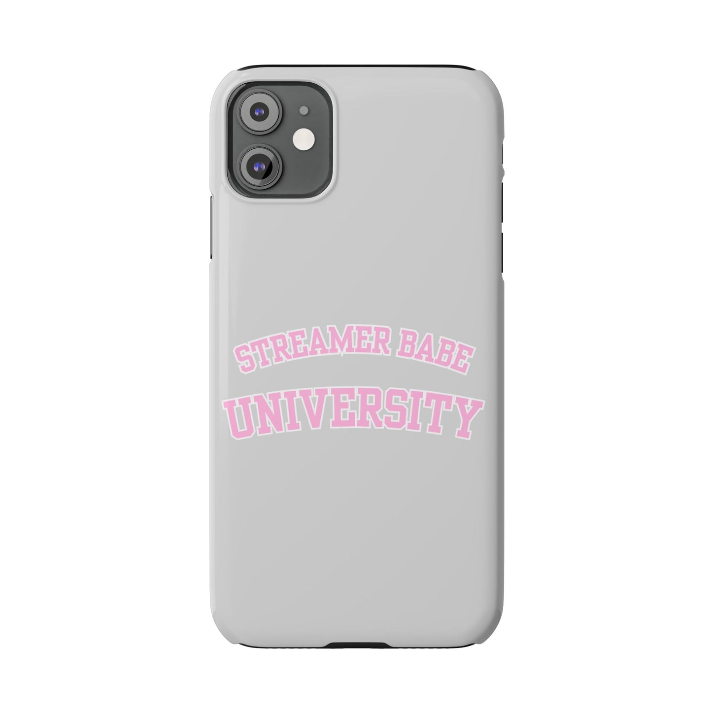 Streamer BABE UNIVERSITY SLIM PHONE CASE