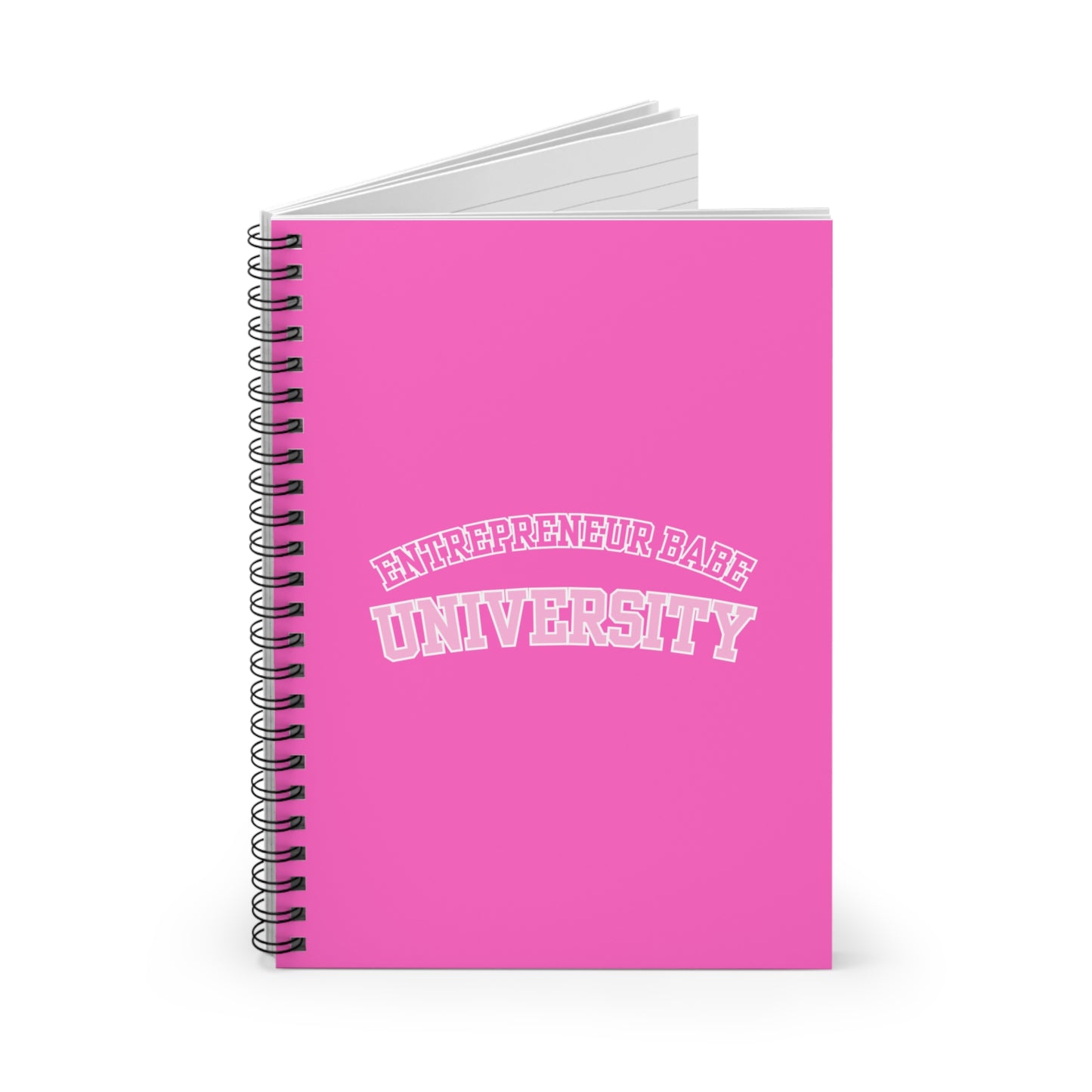 ENTREPRENEUR BABE Spiral Notebook - Ruled Line