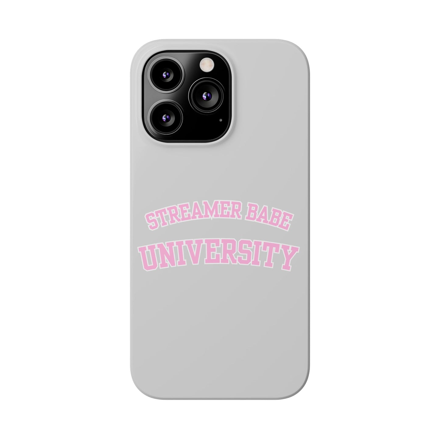 Streamer BABE UNIVERSITY SLIM PHONE CASE