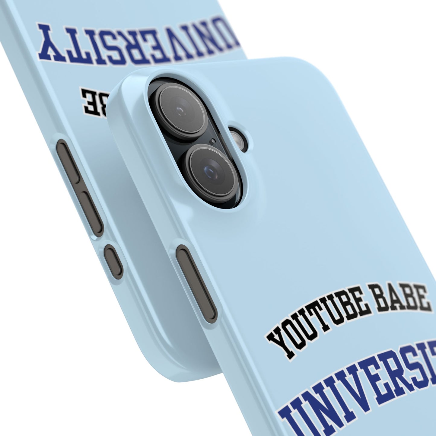 YouTube BABE UNIVERSITY SLIM PHONE CASE