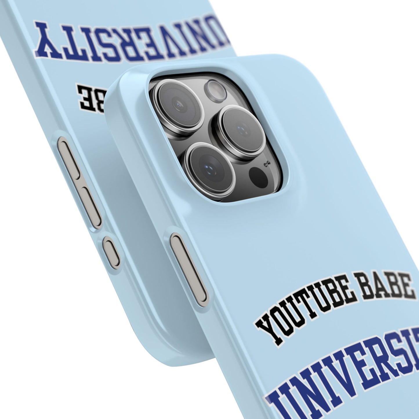 YouTube BABE UNIVERSITY SLIM PHONE CASE