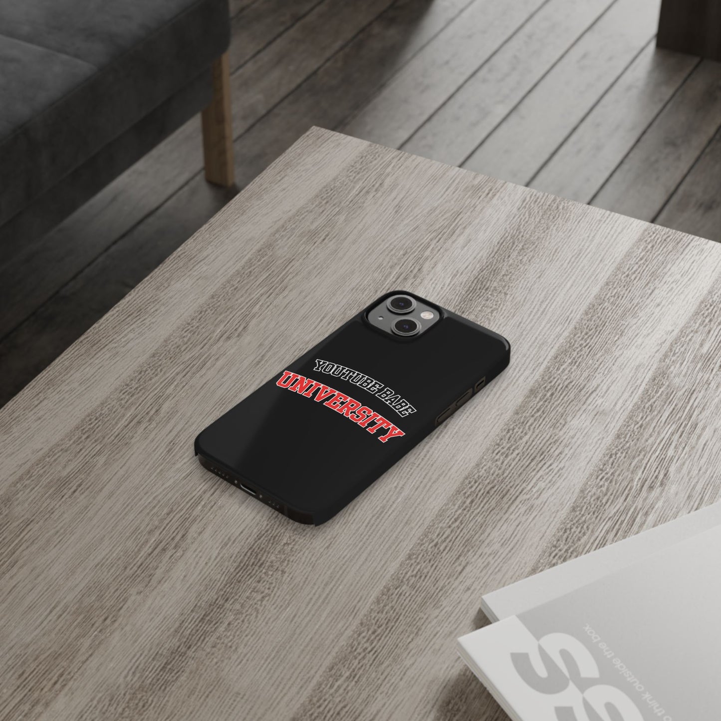 YouTube BABE UNIVERSITY SLIM PHONE CASE