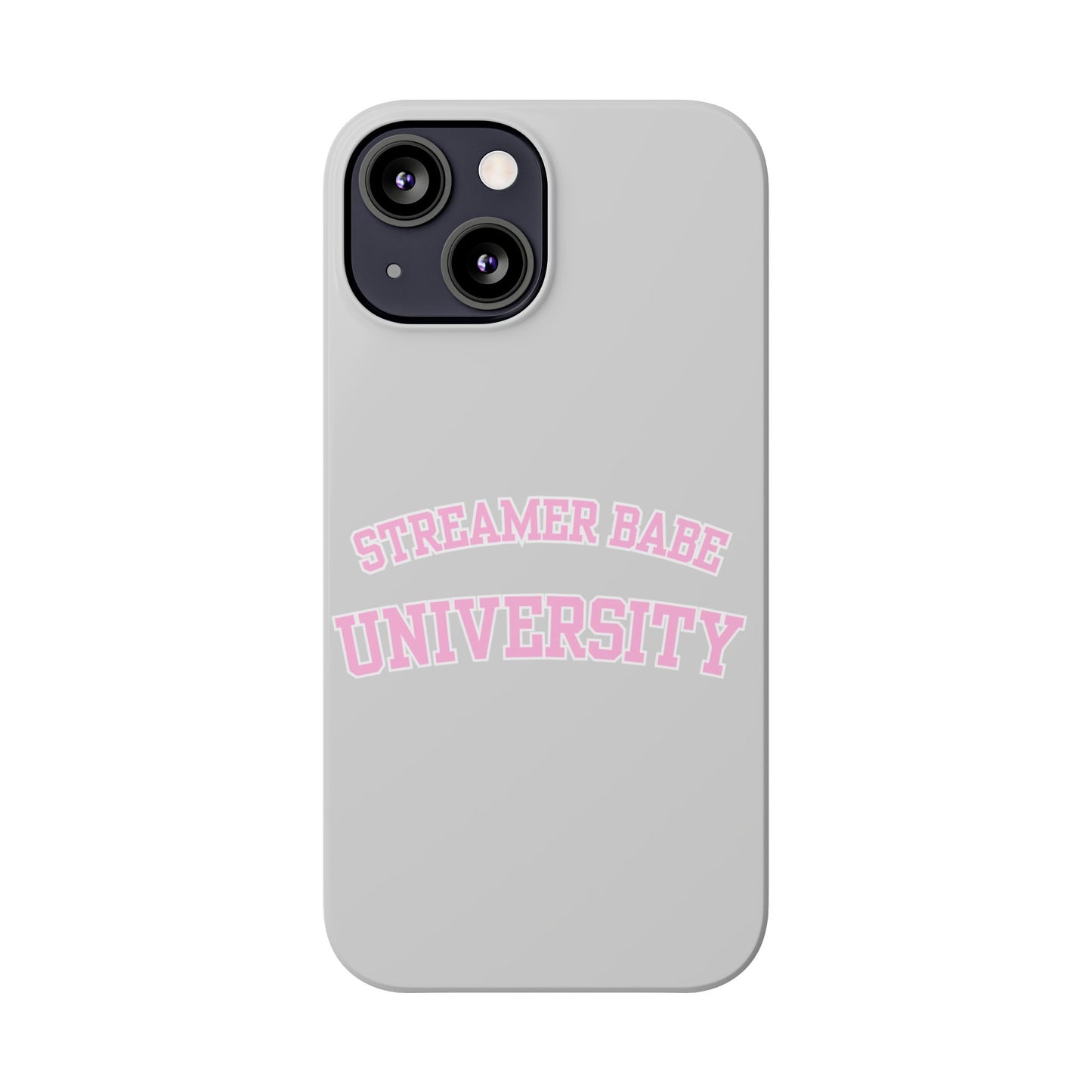 Streamer BABE UNIVERSITY SLIM PHONE CASE