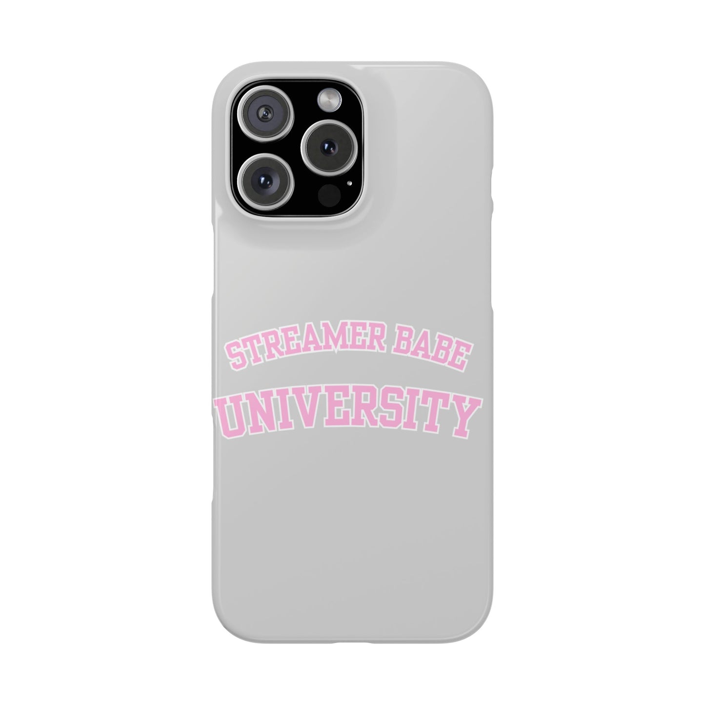 Streamer BABE UNIVERSITY SLIM PHONE CASE