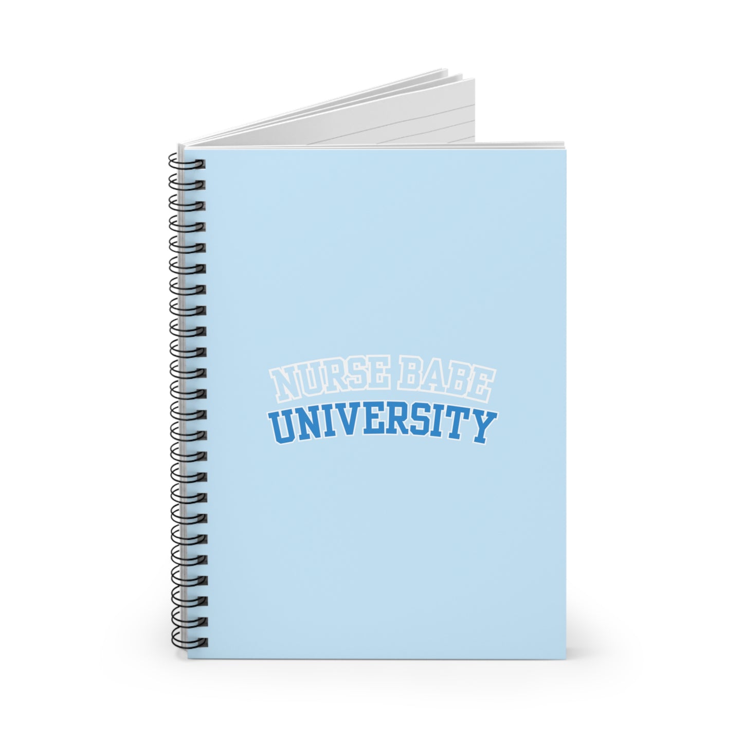 NURSE BABE Spiral Notebook - Ruled Line
