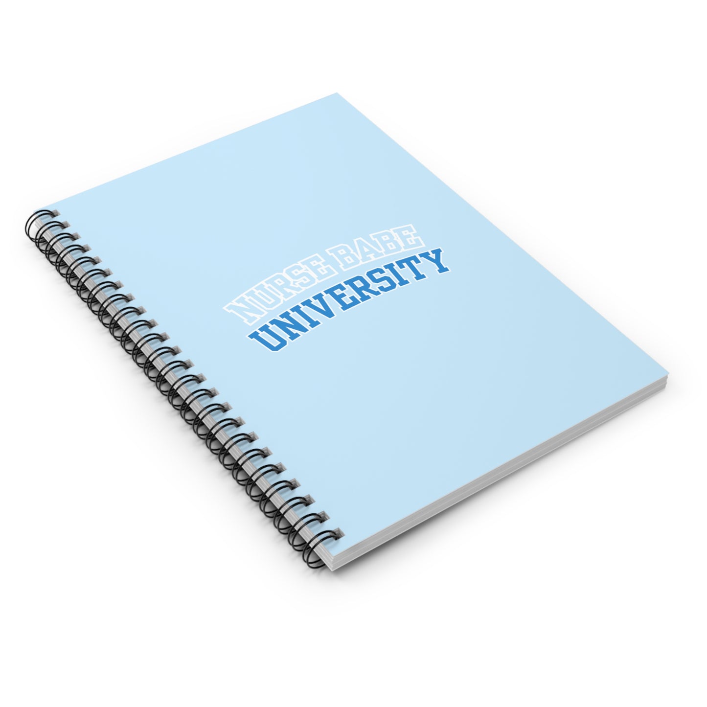 NURSE BABE Spiral Notebook - Ruled Line
