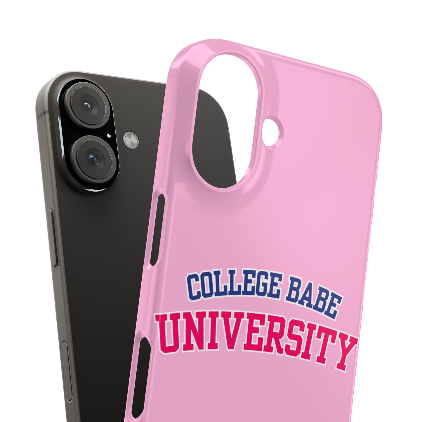 COLLEGE BABE UNIVERSITY SLIM PHONE CASE