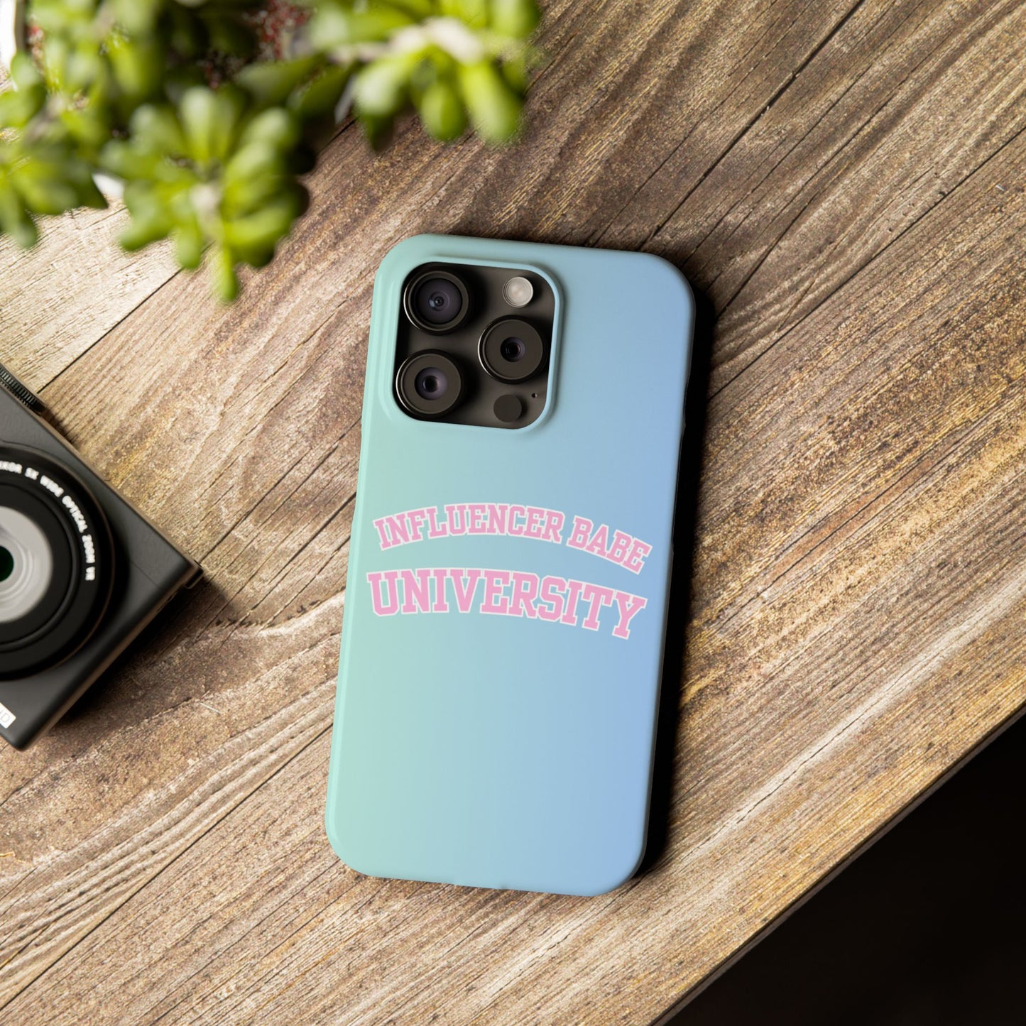 Influencer BABE UNIVERSITY SLIM PHONE CASE