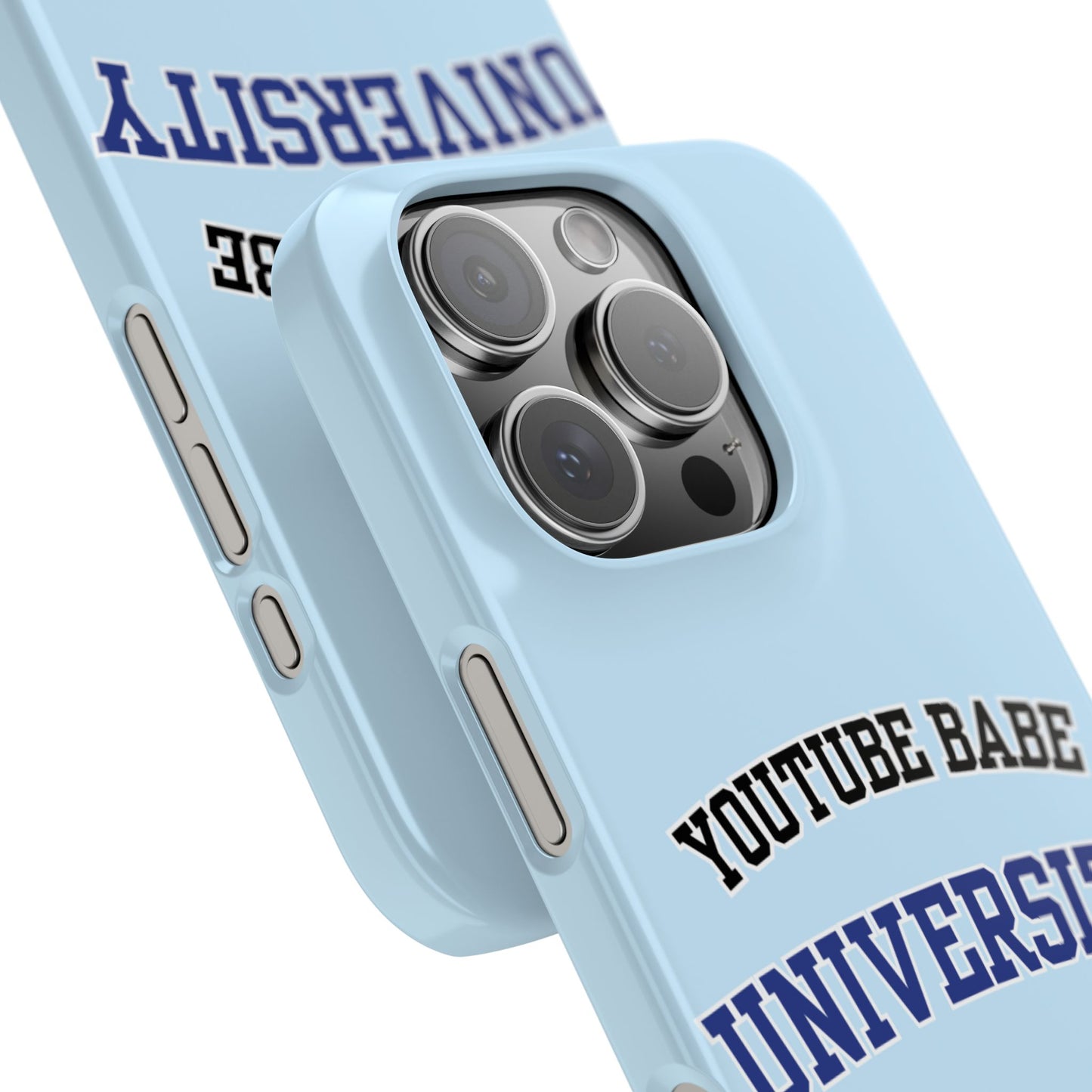 YouTube BABE UNIVERSITY SLIM PHONE CASE