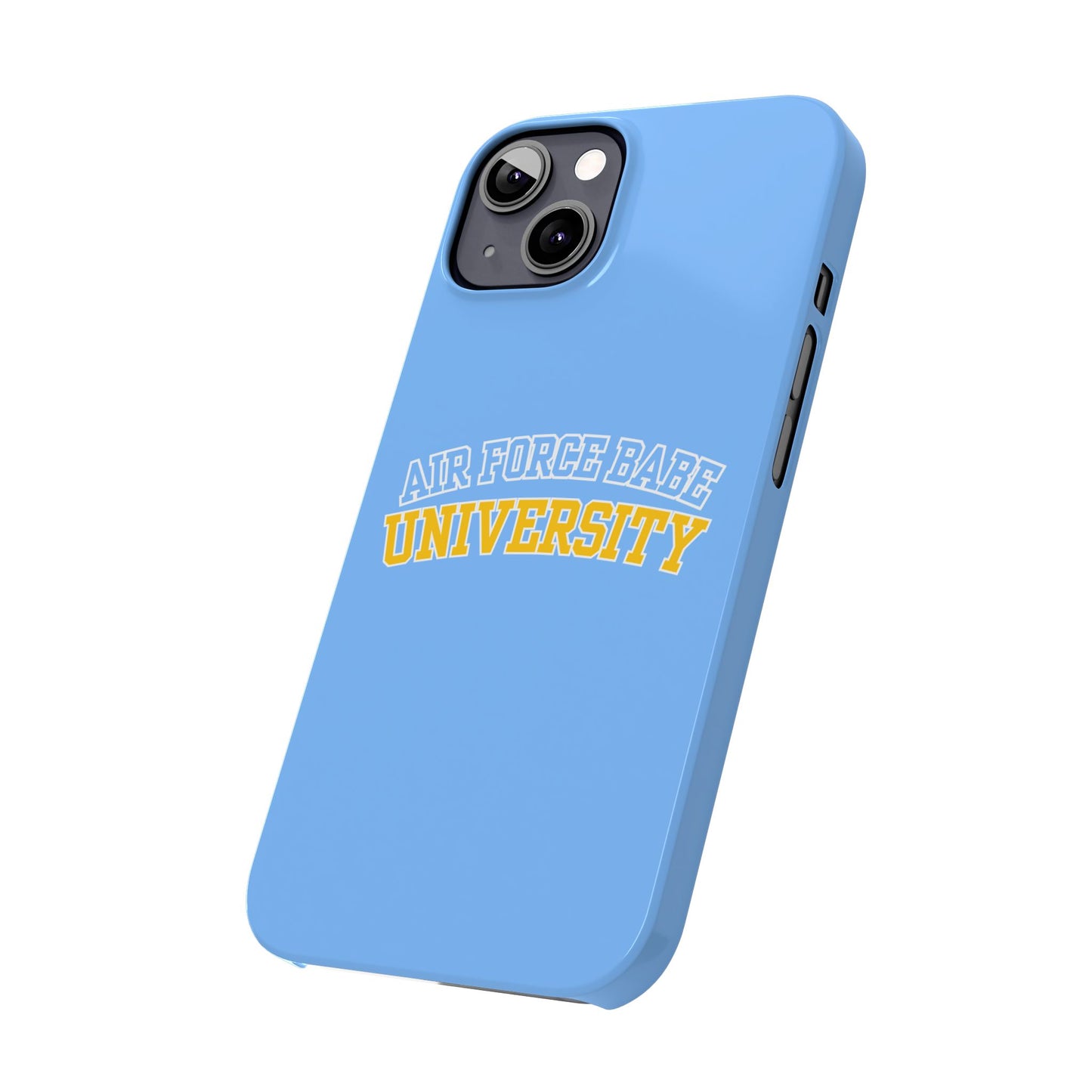 AIR FORCE BABE UNIVERSITY SLIM PHONE CASE