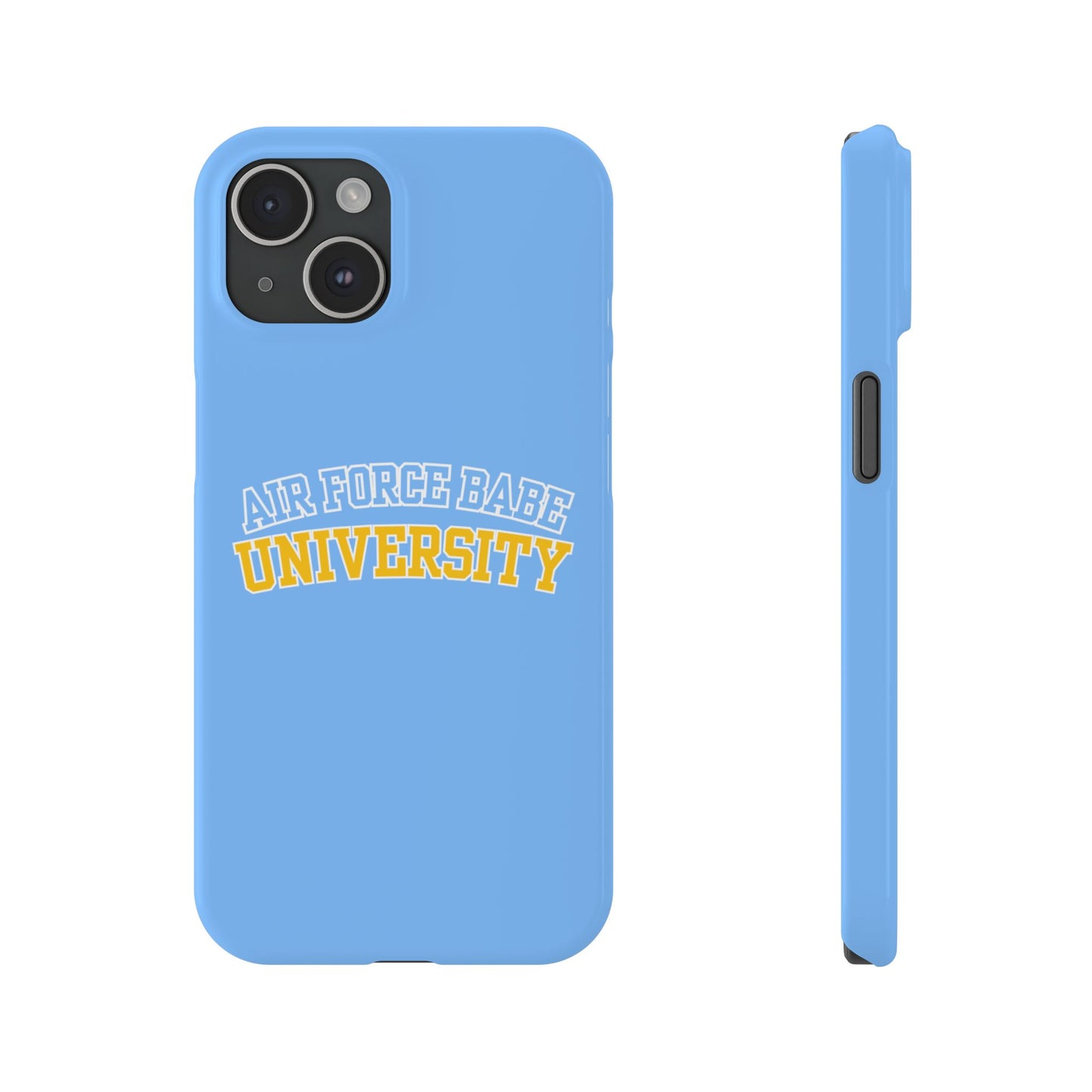 AIR FORCE BABE UNIVERSITY SLIM PHONE CASE
