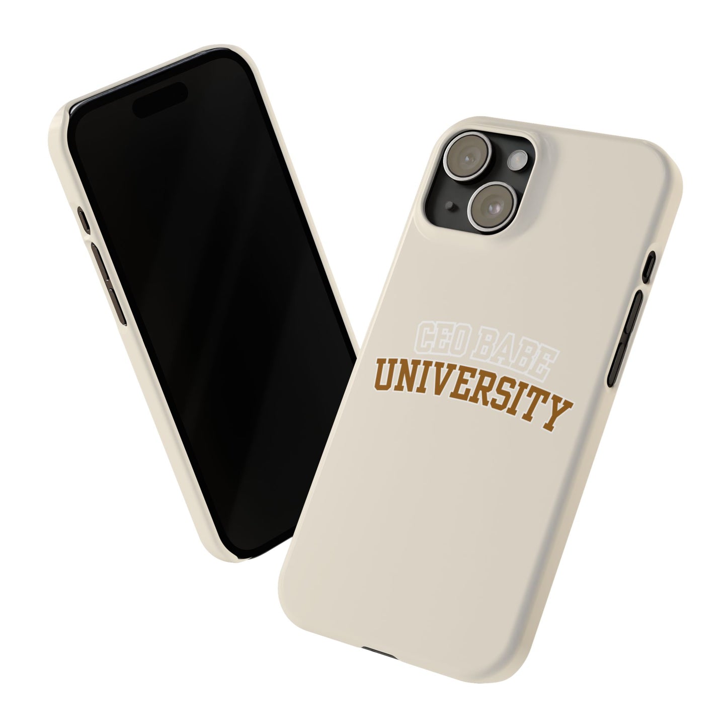 CEO BABE UNIVERSITY SLIM PHONE CASE