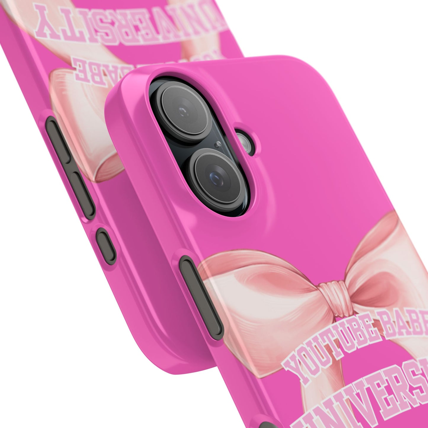 YouTube BABE UNIVERSITY SLIM PHONE CASE