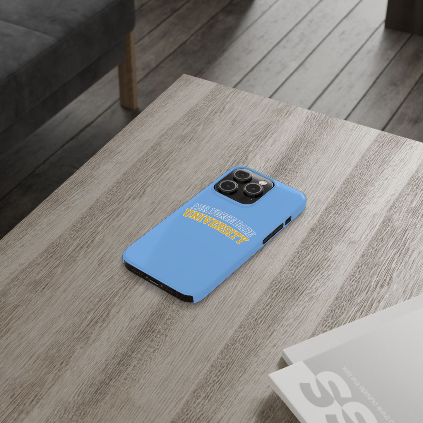 AIR FORCE BABE UNIVERSITY SLIM PHONE CASE