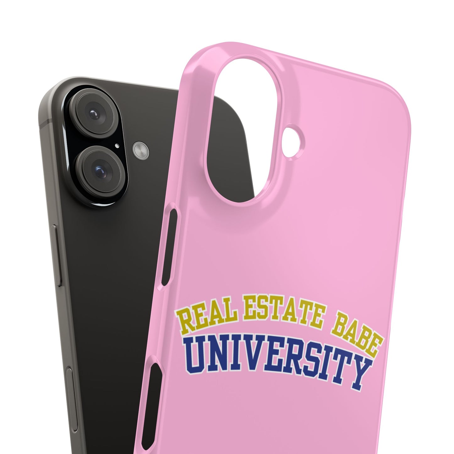 REAL ESTATE BABE UNIVERSITY SLIM PHONE CASE