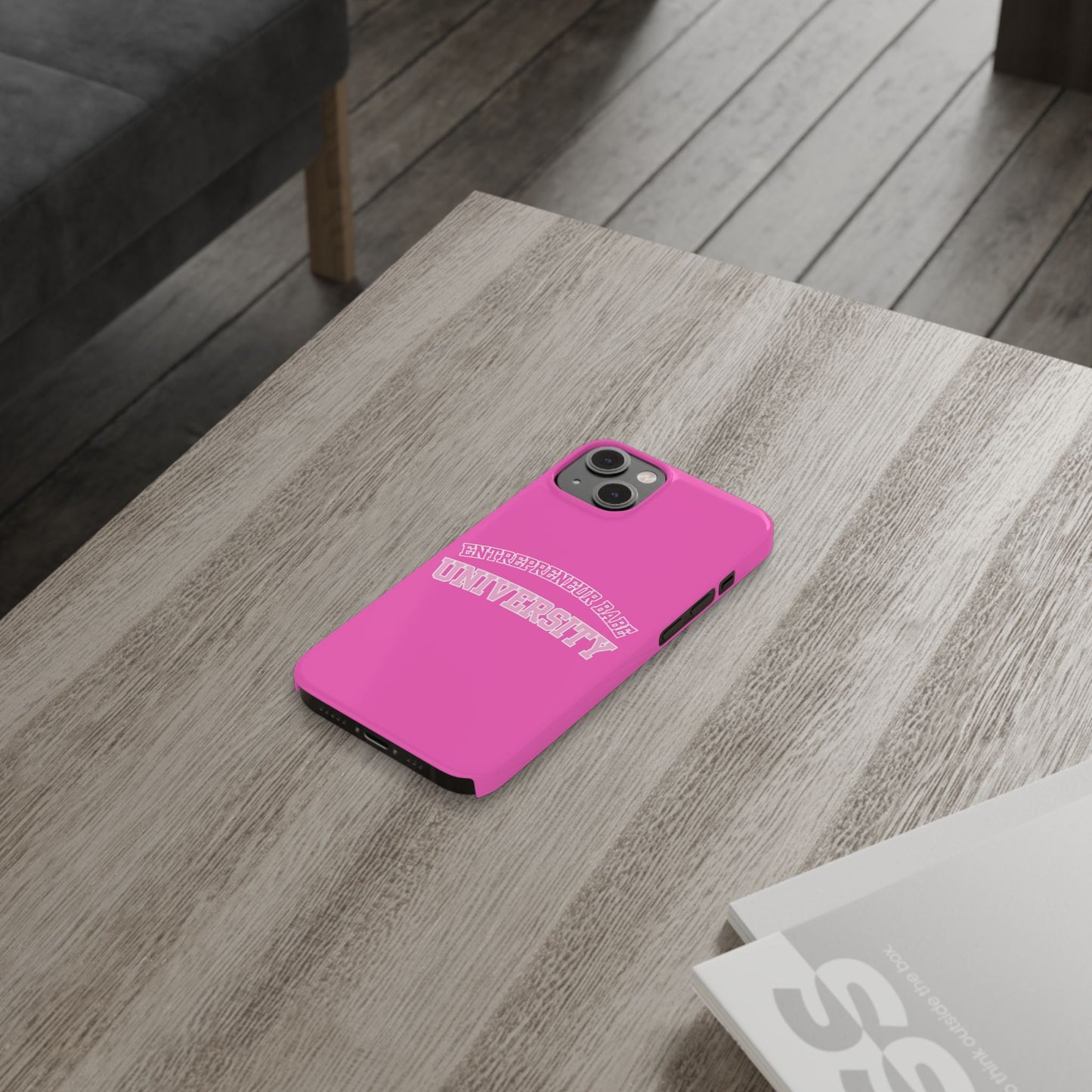 ENTREPRENEUR BABE UNIVERSITY SLIM PHONE CASE