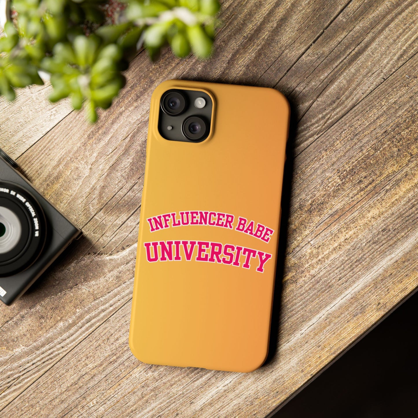 Influencer BABE UNIVERSITY SLIM PHONE CASE