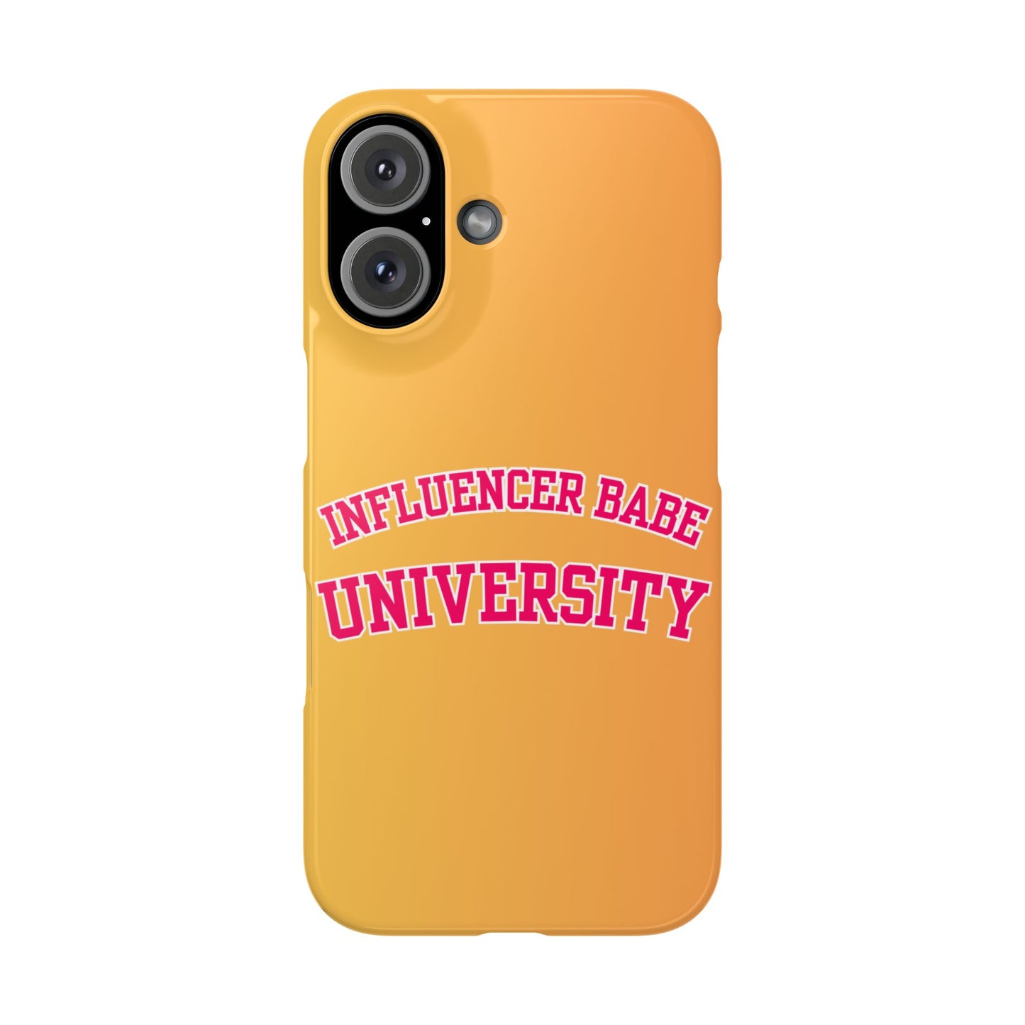 Influencer BABE UNIVERSITY SLIM PHONE CASE