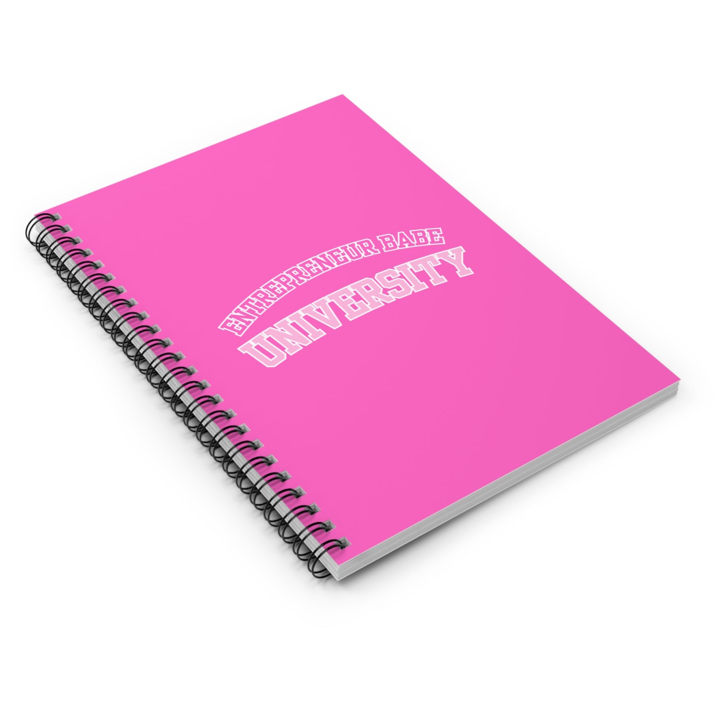 ENTREPRENEUR BABE Spiral Notebook - Ruled Line