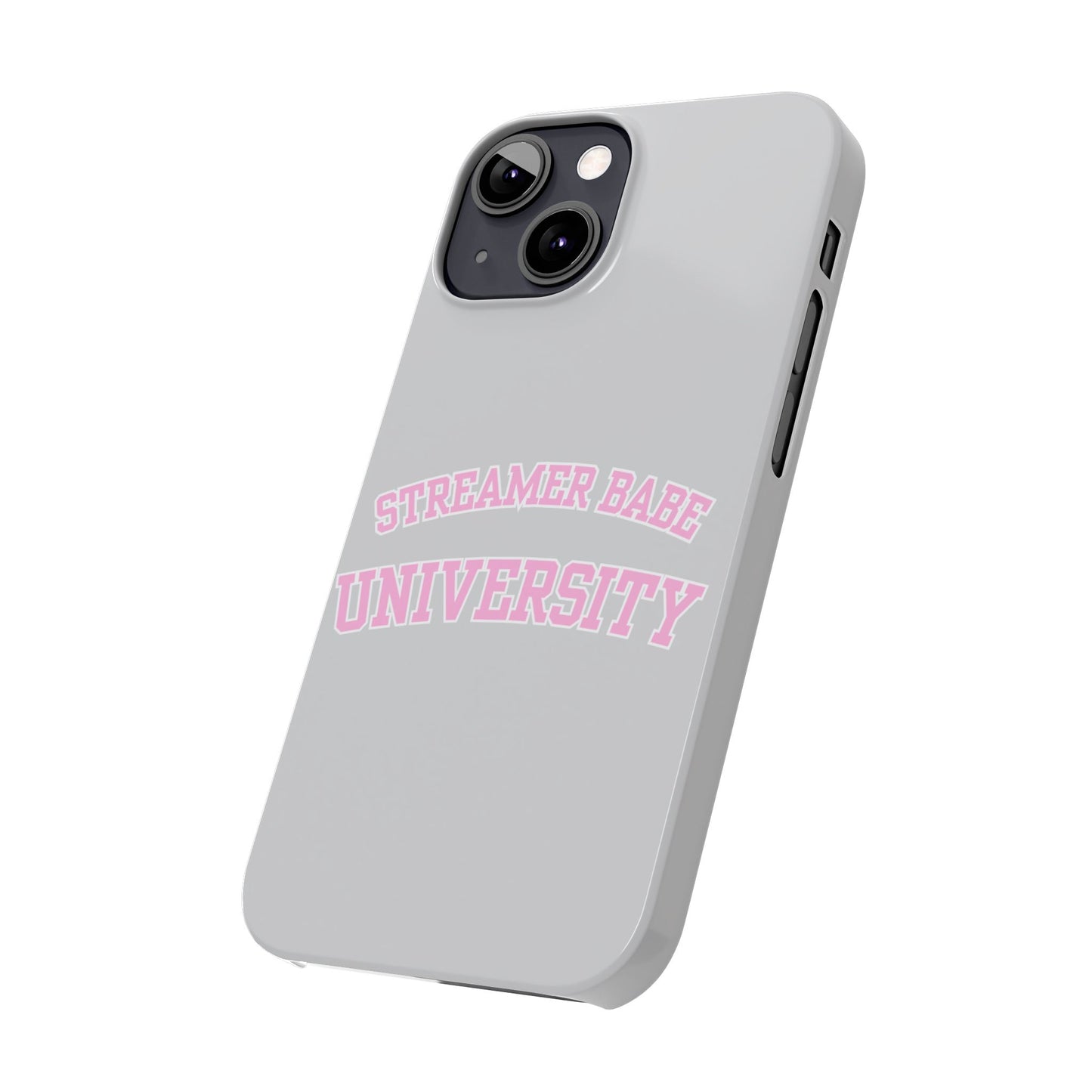 Streamer BABE UNIVERSITY SLIM PHONE CASE