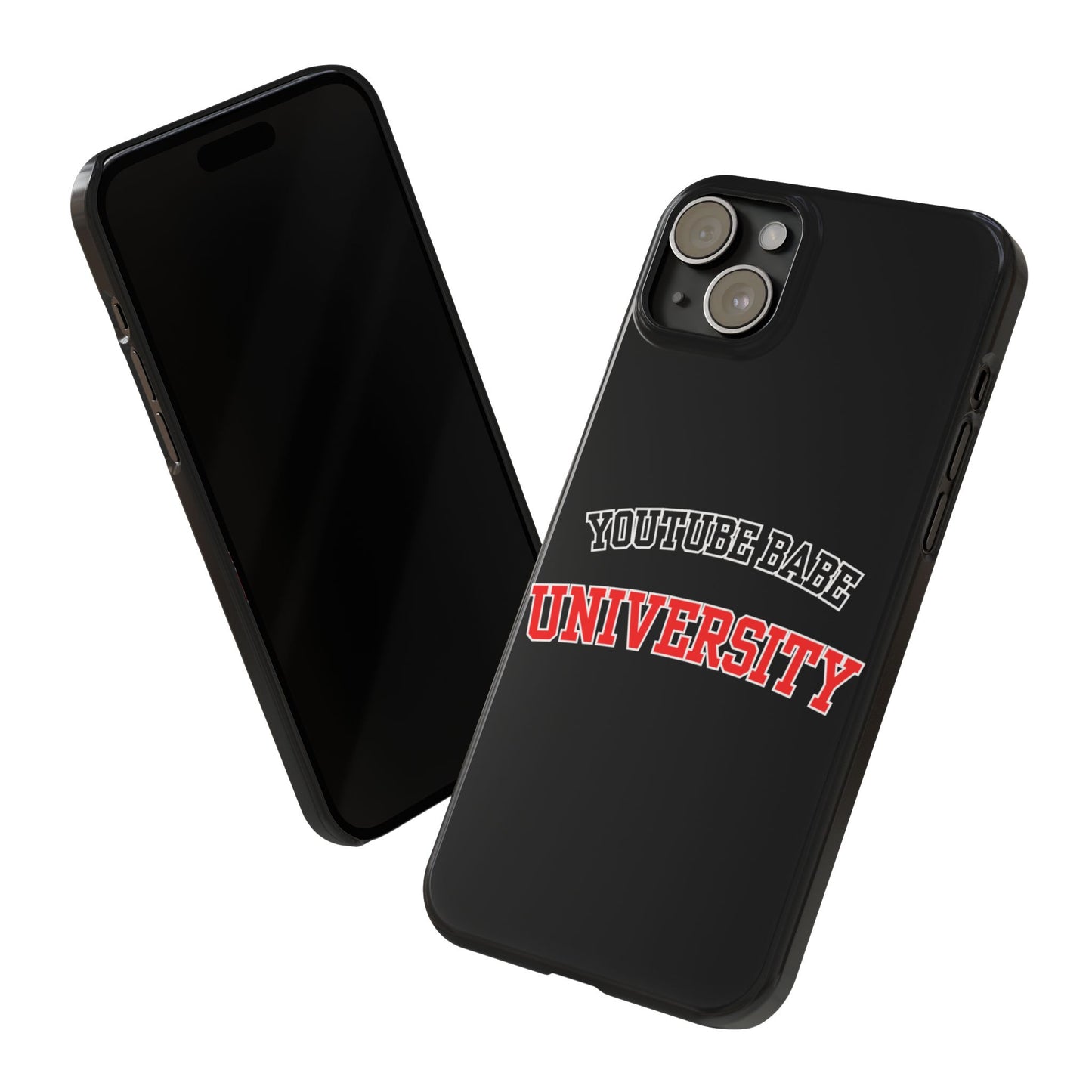 YouTube BABE UNIVERSITY SLIM PHONE CASE