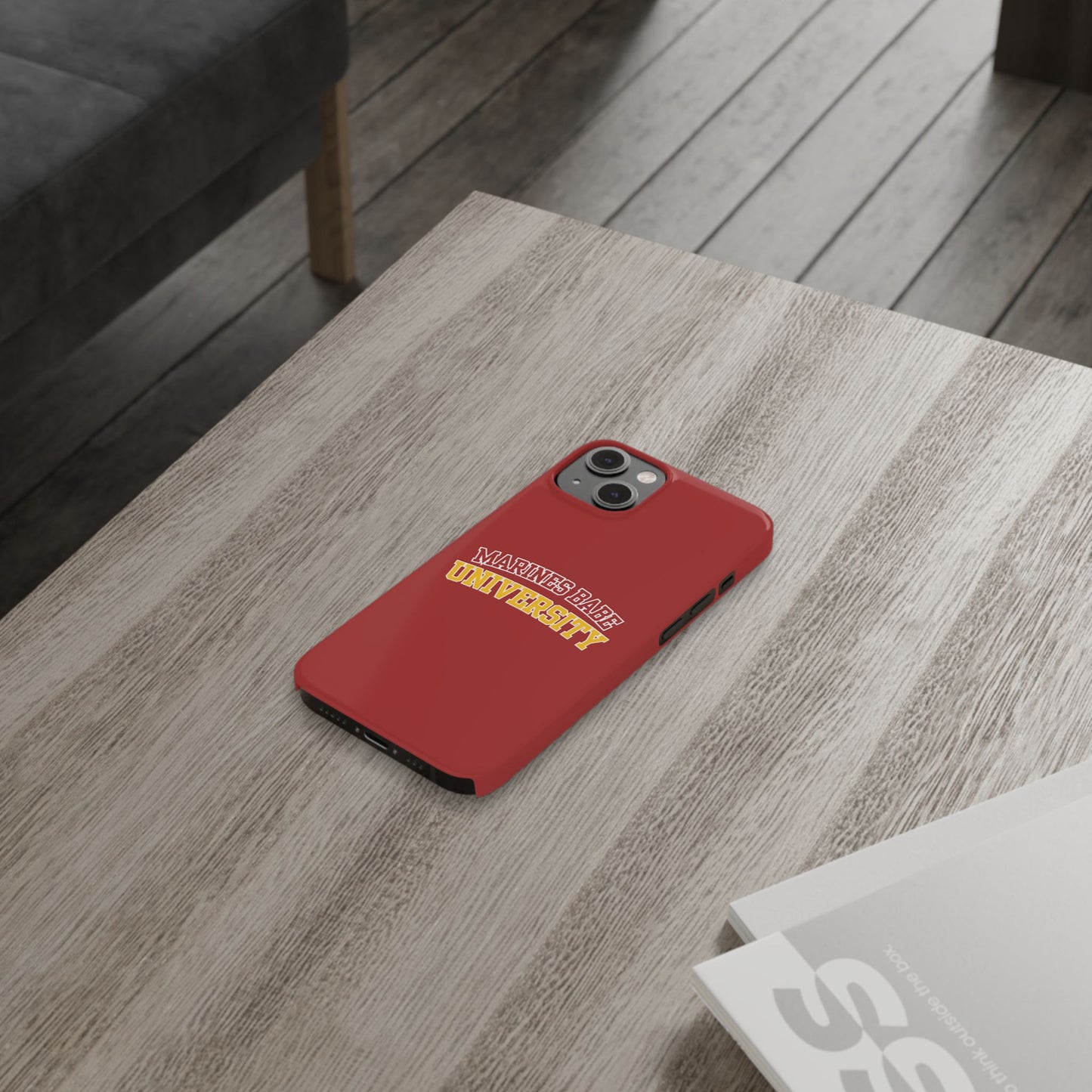 MARINES BABE UNIVERSITY SLIM PHONE CASE
