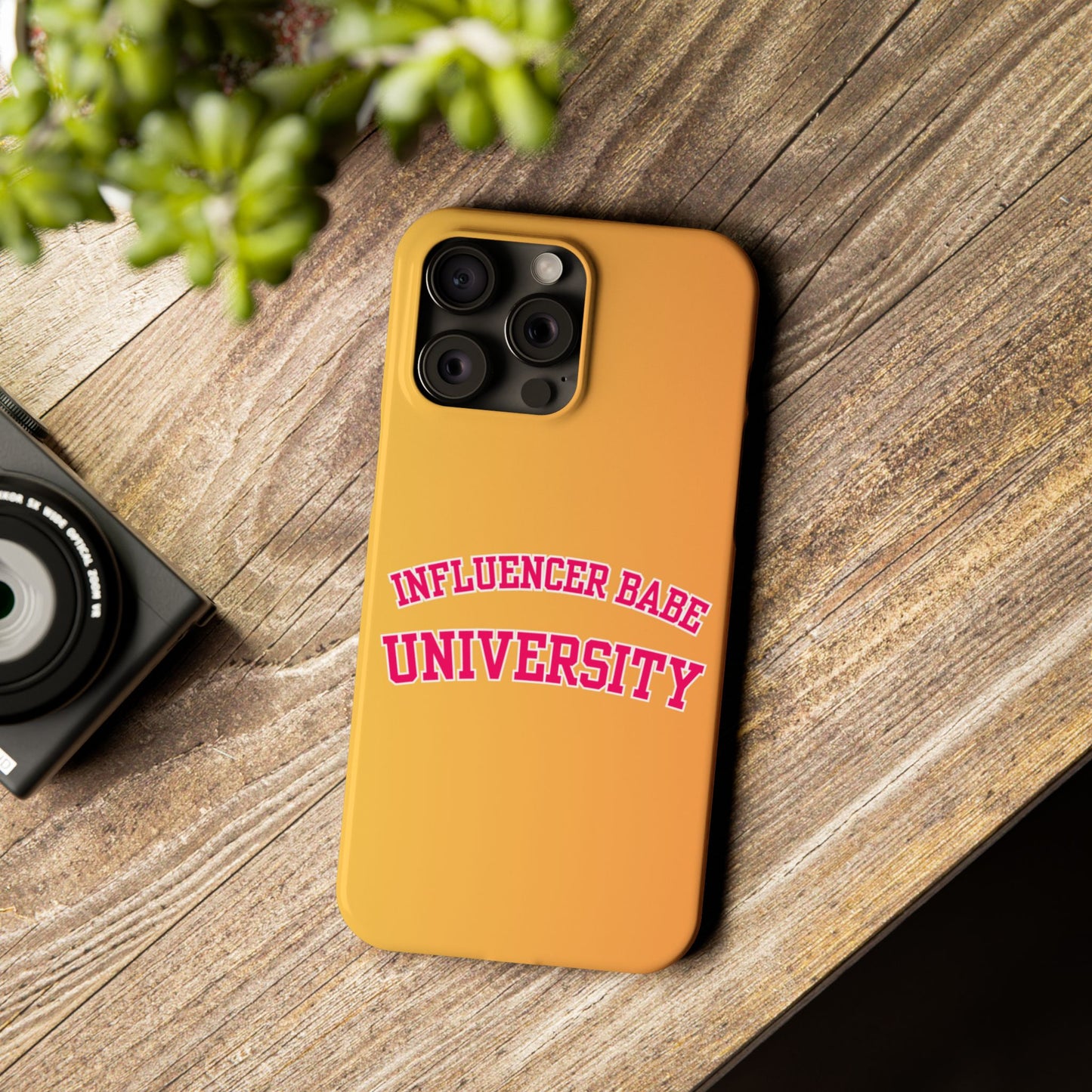 Influencer BABE UNIVERSITY SLIM PHONE CASE
