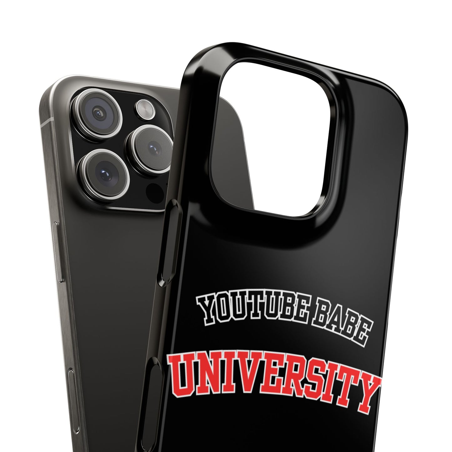 YouTube BABE UNIVERSITY SLIM PHONE CASE