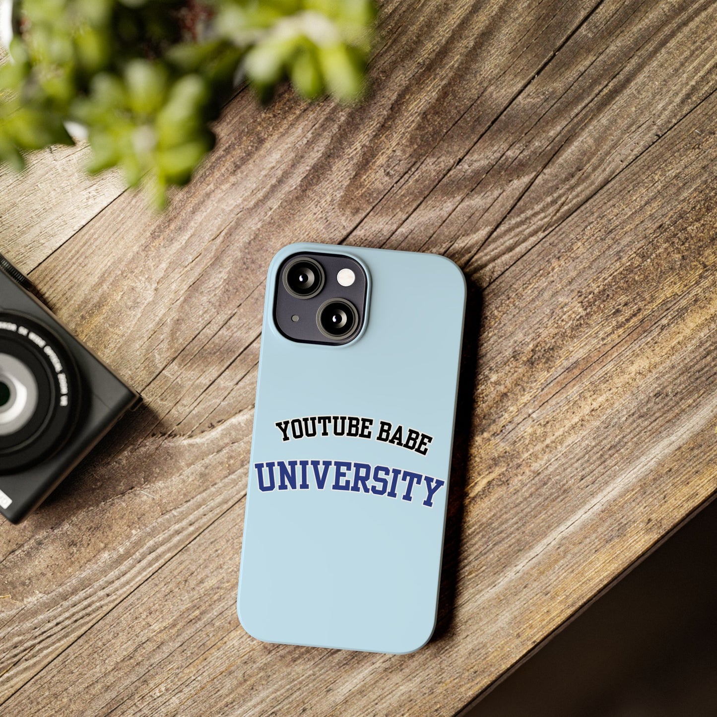 YouTube  BABE UNIVERSITY SLIM PHONE CASE