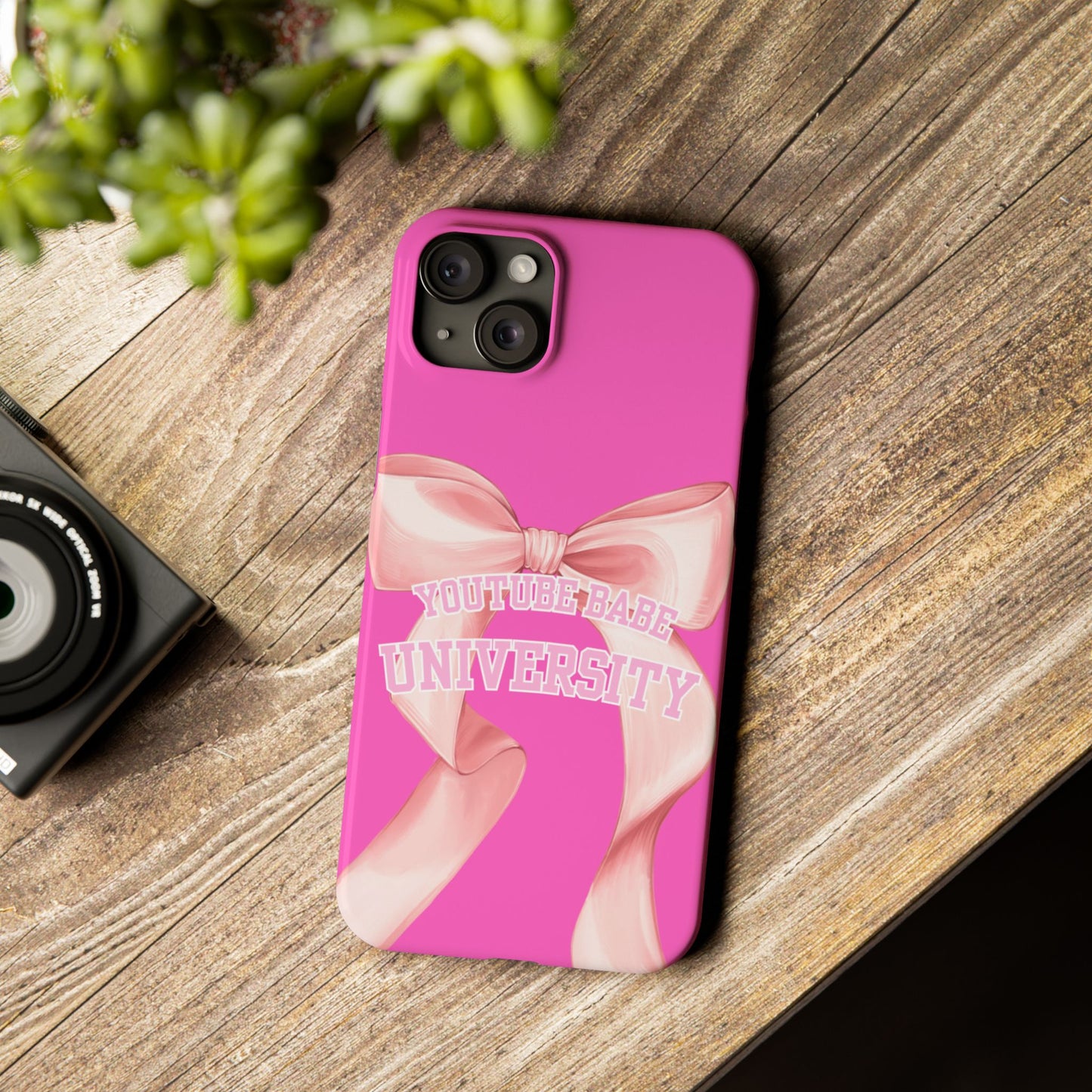 YouTube  BABE UNIVERSITY SLIM PHONE CASE