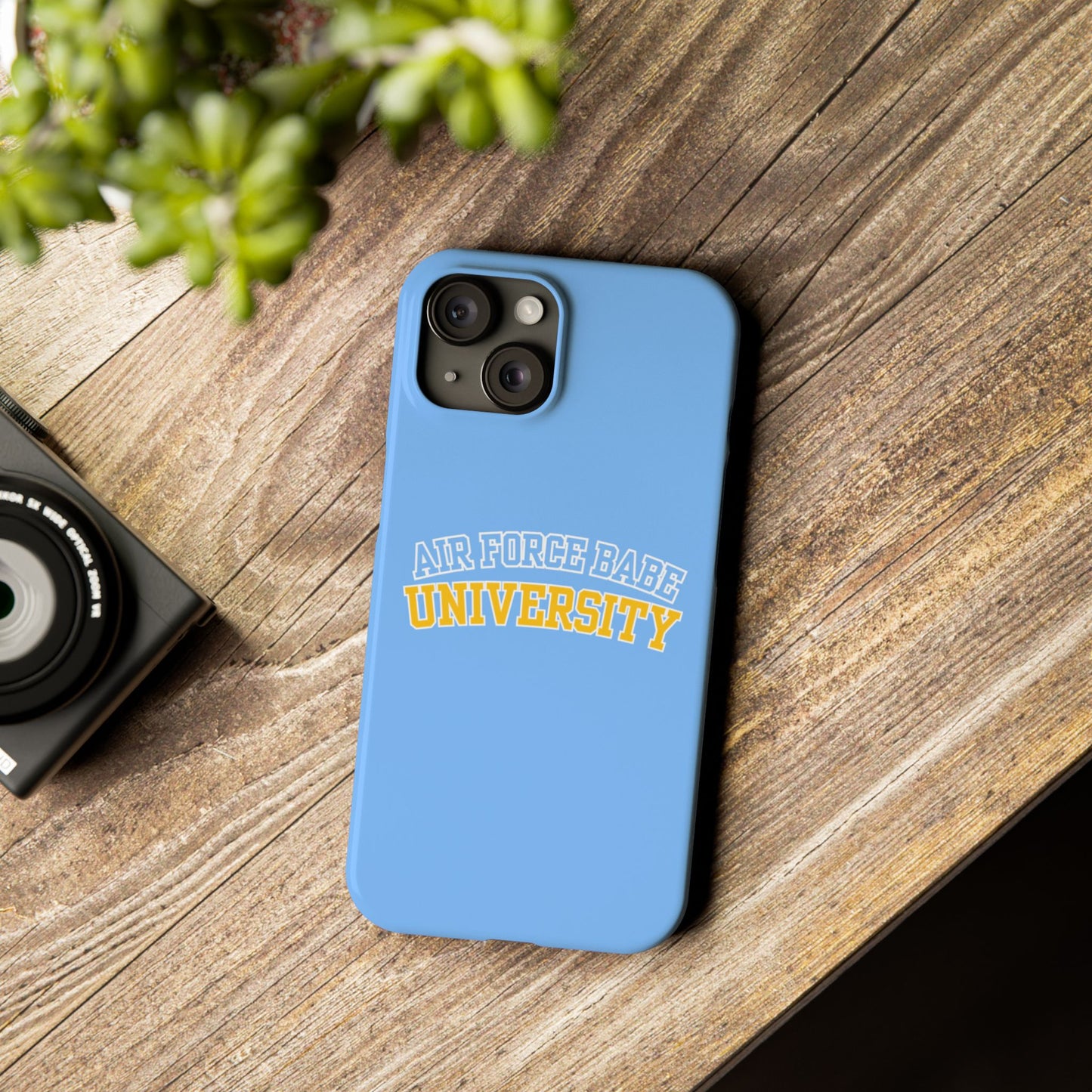 AIR FORCE BABE UNIVERSITY SLIM PHONE CASE