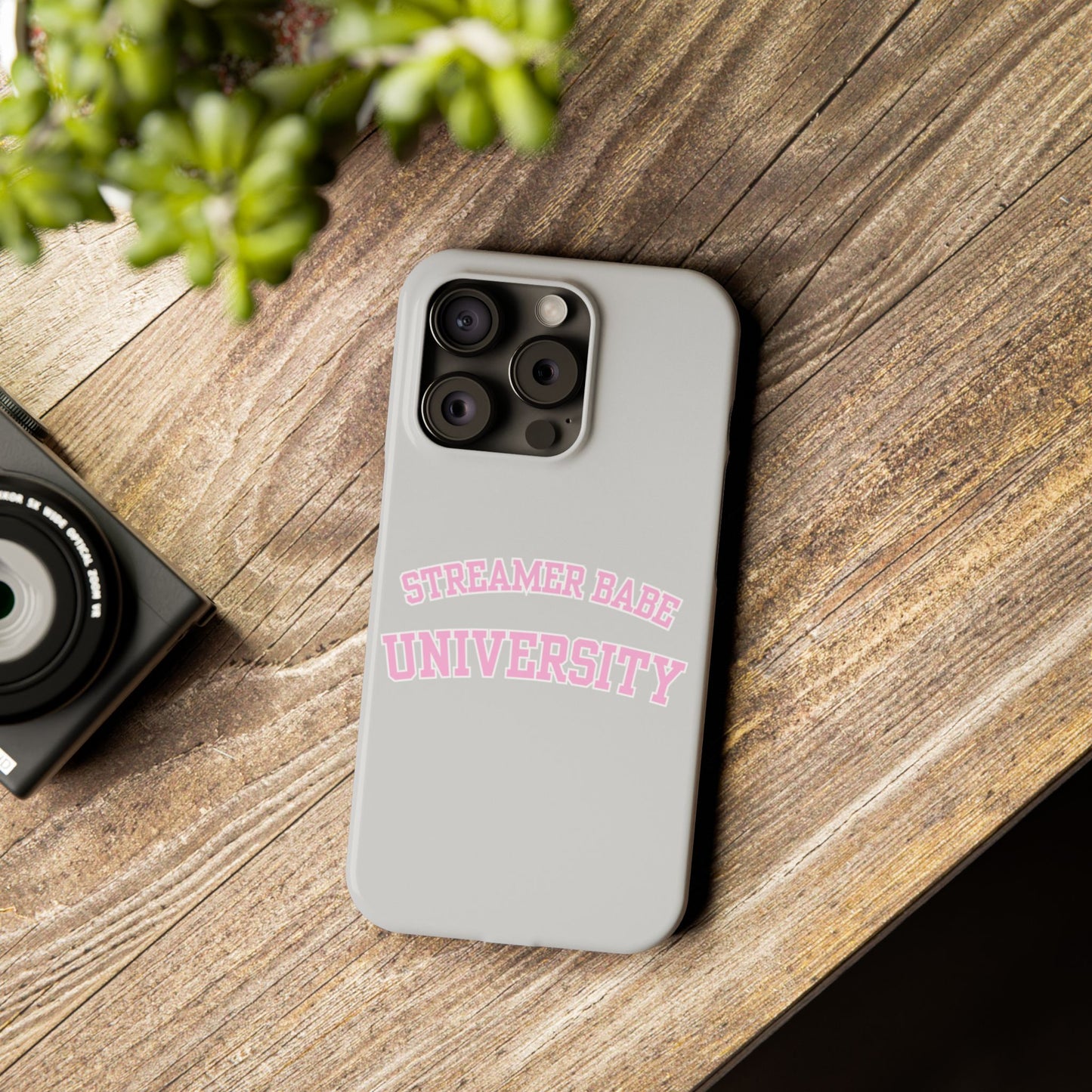 Streamer BABE UNIVERSITY SLIM PHONE CASE