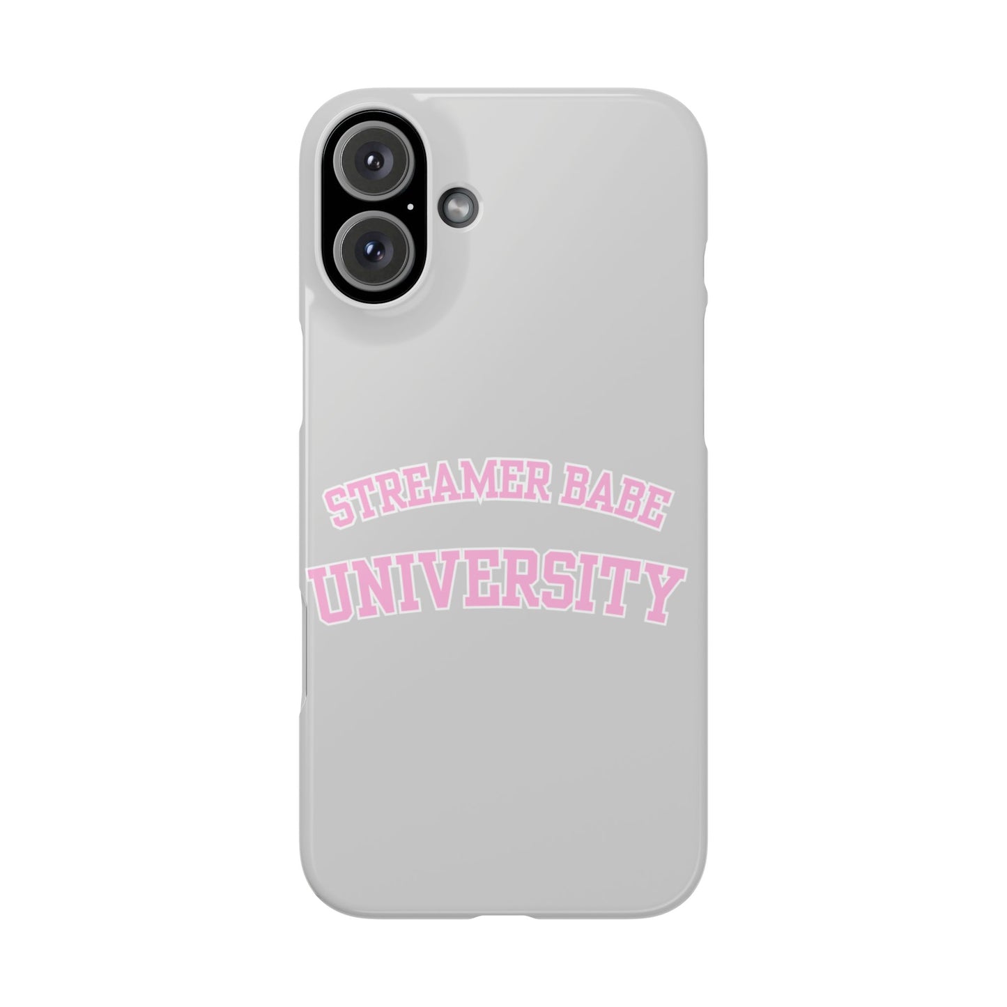 Streamer BABE UNIVERSITY SLIM PHONE CASE